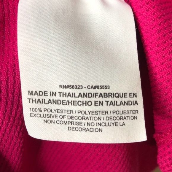 Nike Tank Top Reflective Pink Zonal Cooling Light - Picture 4 of 8